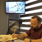 Hattat Ömer ÖZGÜL İle Hüsn-i Hat Dersleri Devam Ediyor.