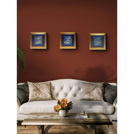 23 Kt 3 Piece Red Gold Besmele Table